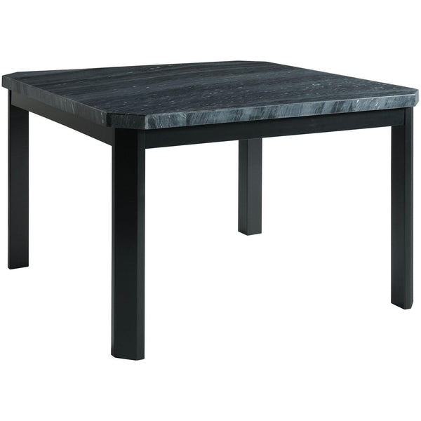 Elements International Square Francesca Counter Height Dining Table with Marble Top CFC300CTTC IMAGE 1