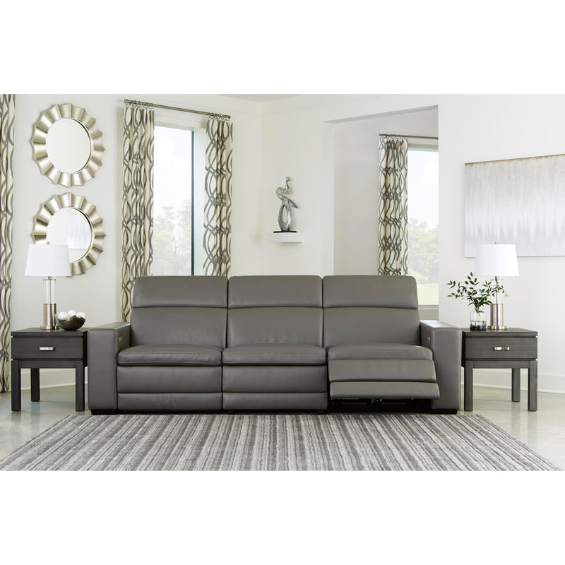 Signature Design by Ashley Texline Power Reclining Leather Match 4 pc Sectional U5960322/U5960346/U5960321/U5960323 IMAGE 5