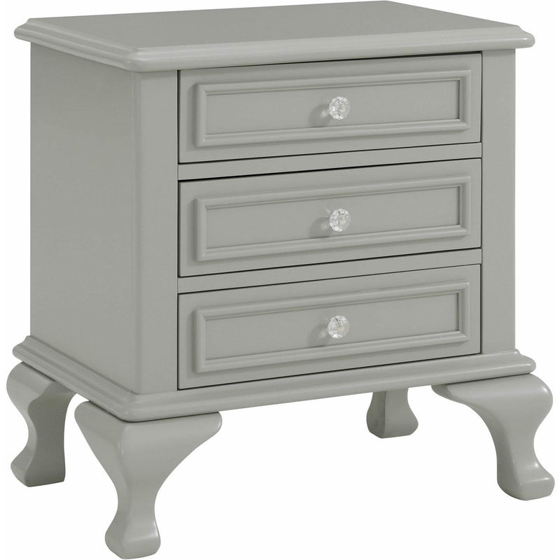 Elements International Jesse 3-Drawer Kids Nightstand JS300NSO IMAGE 1