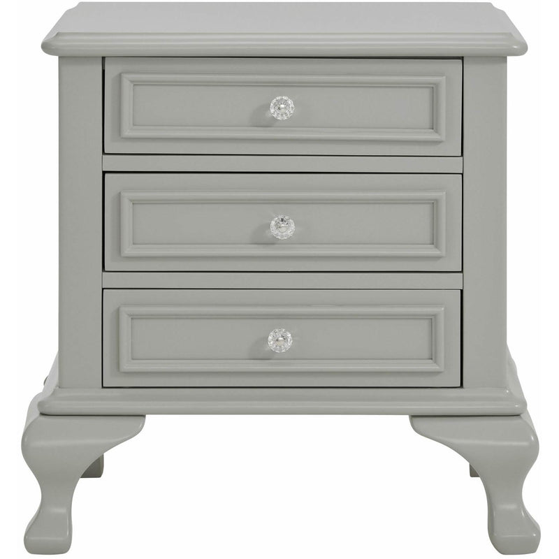 Elements International Jesse 3-Drawer Kids Nightstand JS300NSO IMAGE 2