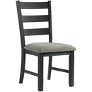  Elements International Martin DMT300SC Side Chair IMAGE 1