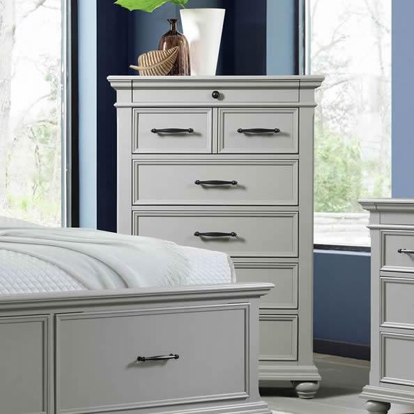 Elements International Slater 6-Drawer Chest SR300CH IMAGE 1