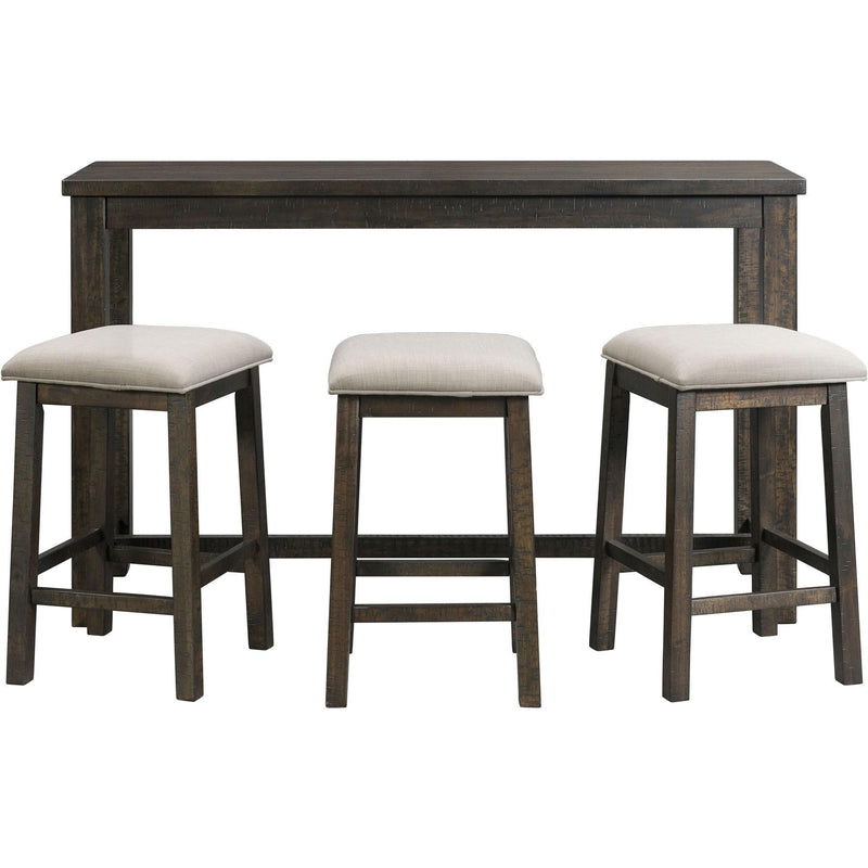 Elements International Stone 4 pc Counter Height Dinette TST100BTSP IMAGE 1