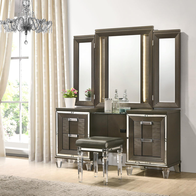 Elements International Twenty Nine 4-Drawer Vanity Set TN600VT IMAGE 1