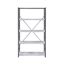 Acme Furniture Tesadea 92777 Bookshelf - Weathered White IMAGE 1