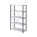 Acme Furniture Tesadea 92777 Bookshelf - Weathered White IMAGE 2