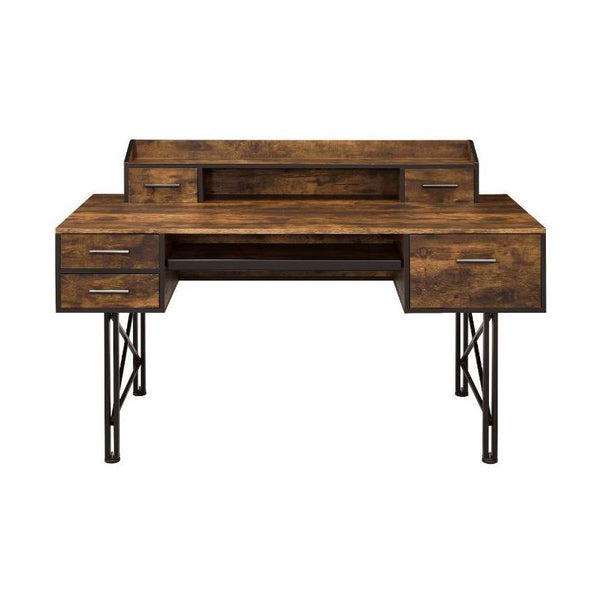 Acme Furniture Safea 92800 Desk - Brown IMAGE 1