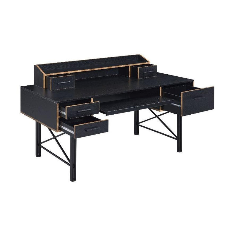 Acme Furniture Safea 92804 Desk - Black IMAGE 3