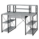 Acme Furniture Amiel 92875 Music Desk - Grey IMAGE 2