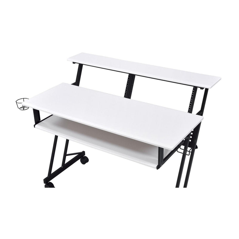 Acme Furniture Suitor 92902 Music Desk - White IMAGE 4