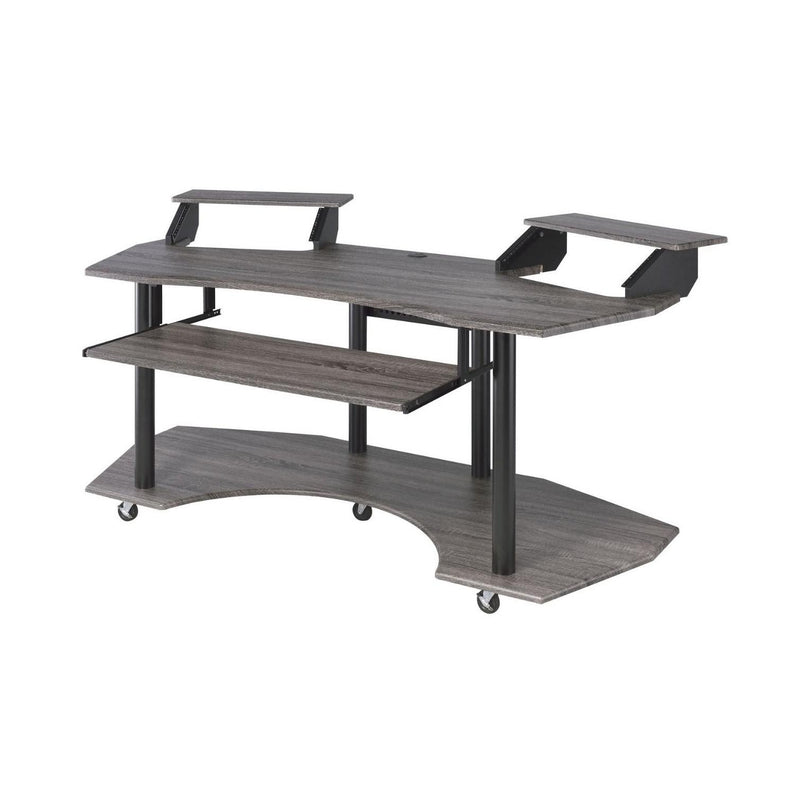 Acme Furniture Eleazar 92890 71" Music Desk - Black IMAGE 4