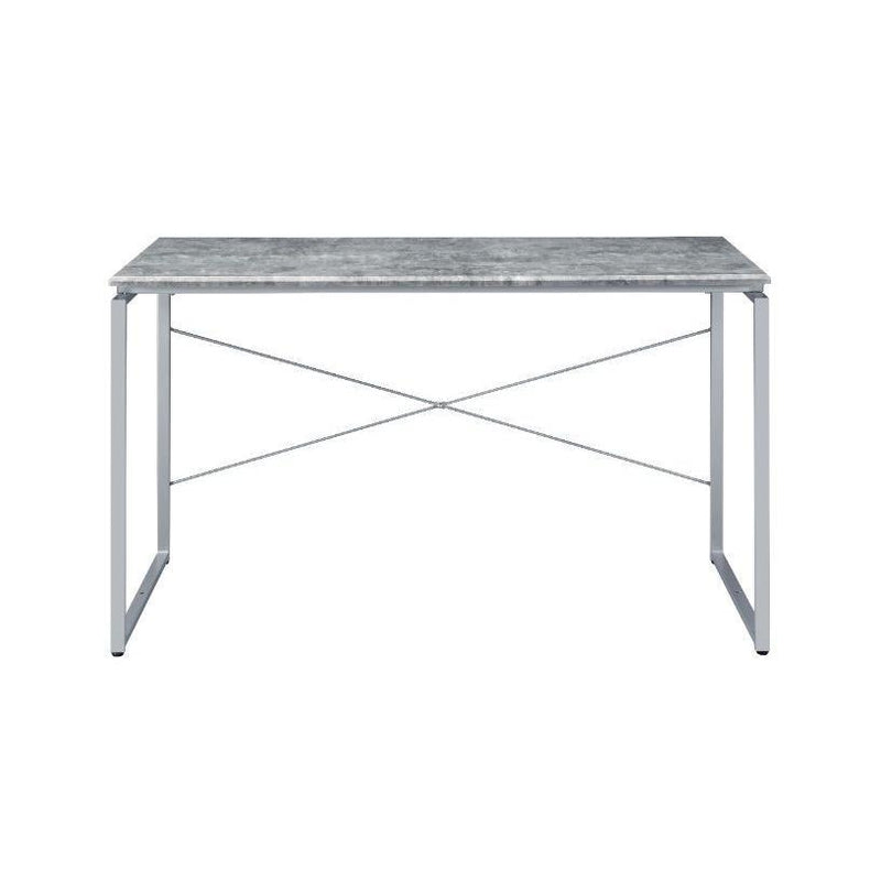 Acme Furniture Jurgen 92905 Desk - Faux Concrete IMAGE 2