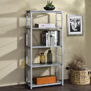 Acme Furniture Jurgen 92907 Bookshelf - Faux Concrete IMAGE 1