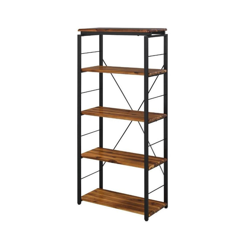 Acme Furniture Jurgen 92912 Bookshelf - Oak IMAGE 2