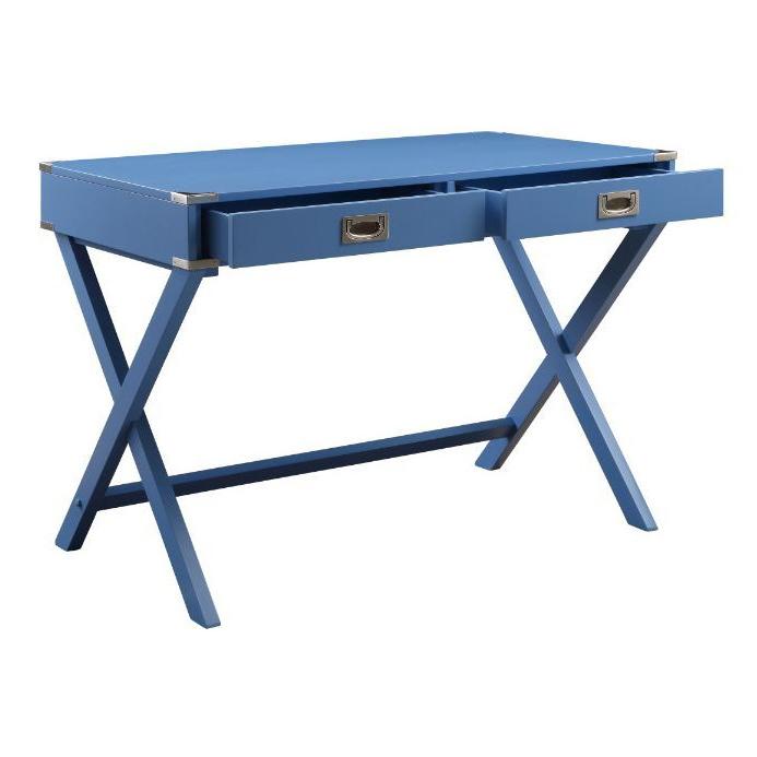 Acme Furniture Amenia 93000 Writing Desk - Blue IMAGE 3