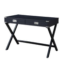 Acme Furniture Amenia 93003 Writing Desk - Black IMAGE 2