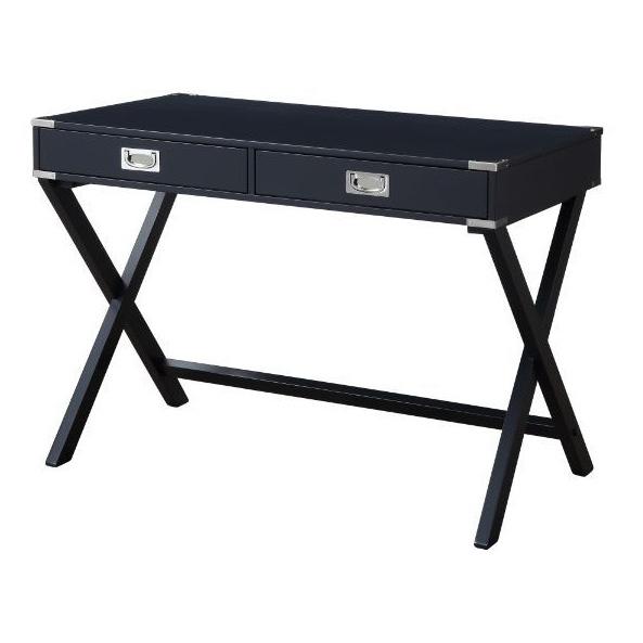 Acme Furniture Amenia 93003 Writing Desk - Black IMAGE 2