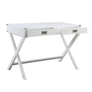 Acme Furniture Amenia 93005 Writing Desk - White IMAGE 3