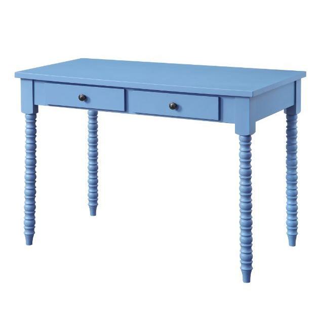 Acme Furniture Altmar 93009 Writing Desk - Blue IMAGE 2