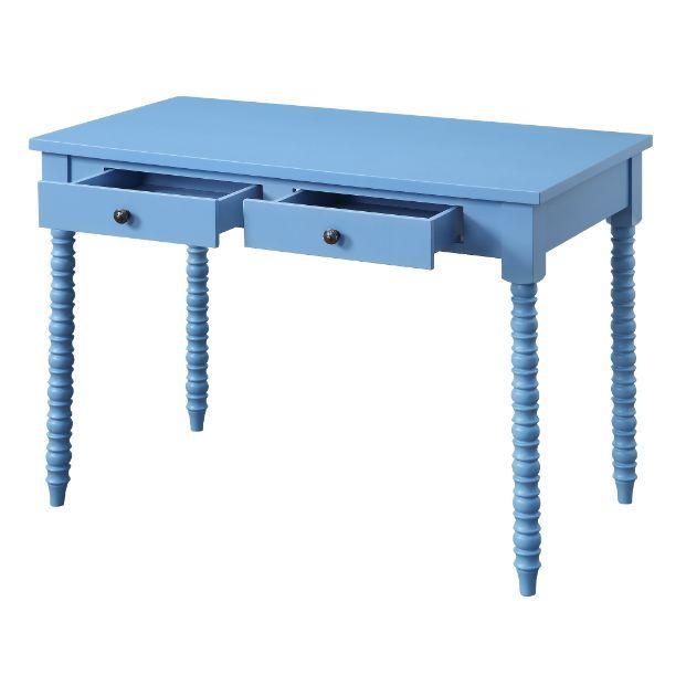 Acme Furniture Altmar 93009 Writing Desk - Blue IMAGE 3