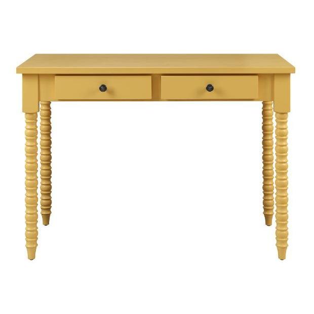 Acme Furniture Altmar 93013 Writing Desk - Yellow IMAGE 1