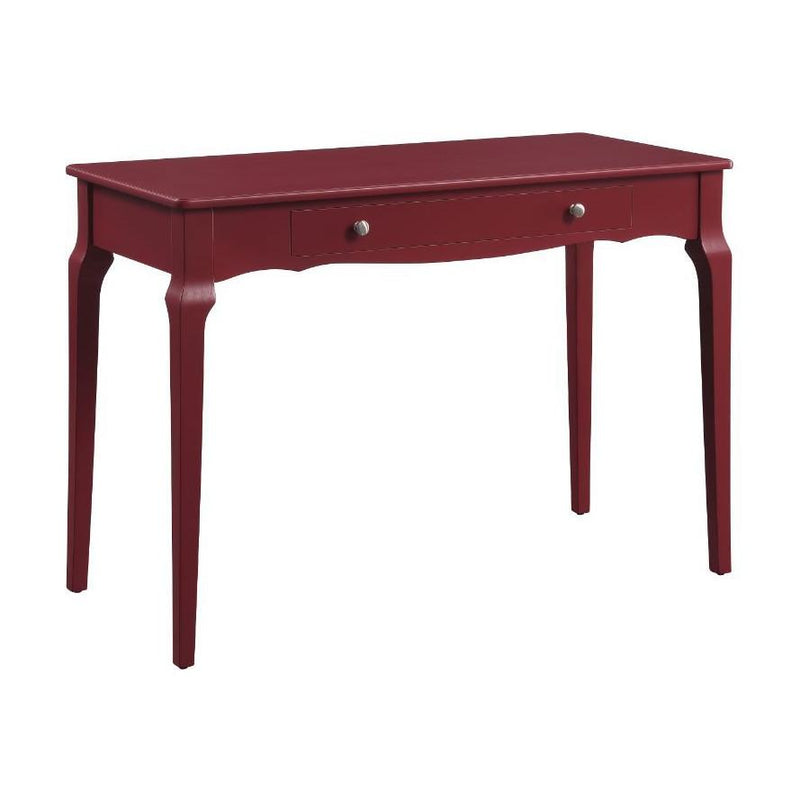 Acme Furniture Alsen 93020 Writing Desk - Red IMAGE 2