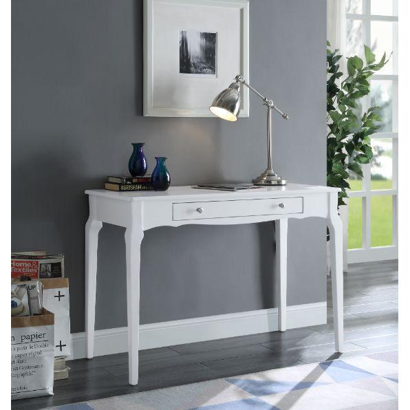 Acme Furniture Alsen 93023 Writing Desk - White IMAGE 5