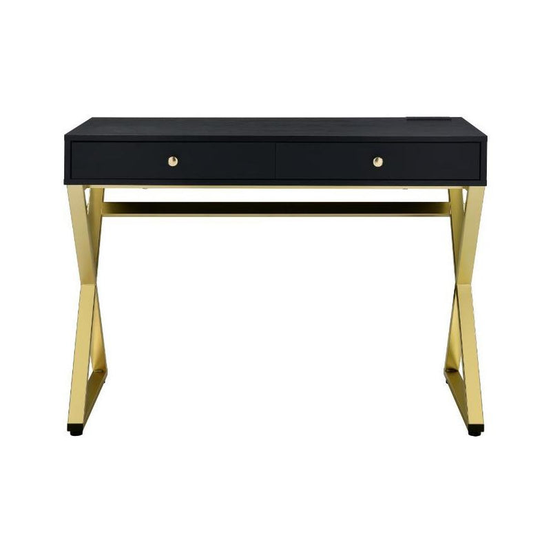 Acme Furniture Coleen 93050 Desk - Black IMAGE 1