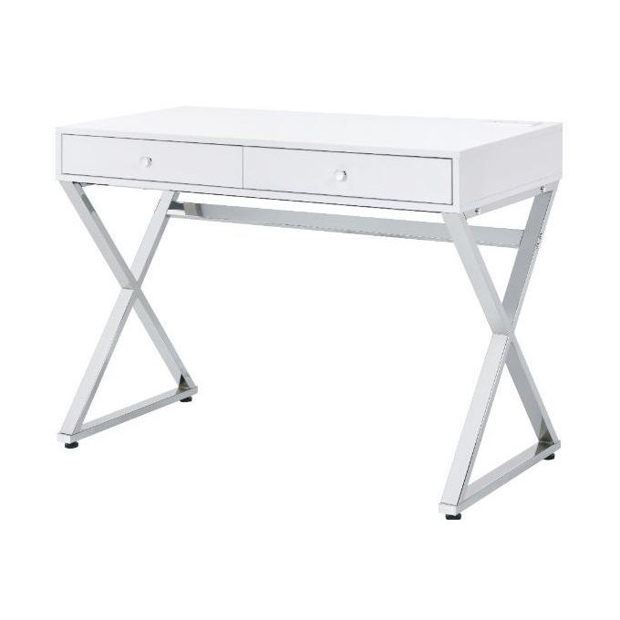 Acme Furniture Coleen 93060 Desk - White IMAGE 2