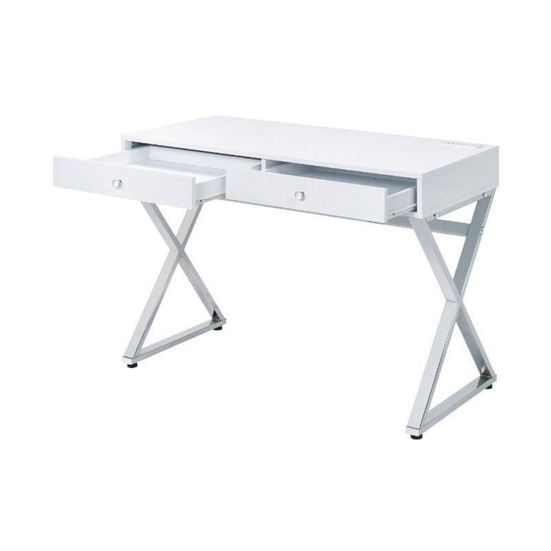 Acme Furniture Coleen 93060 Desk - White IMAGE 3