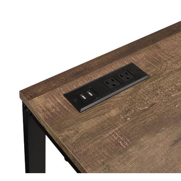 Acme Furniture Tyrese 93096 Desk - Brown IMAGE 4