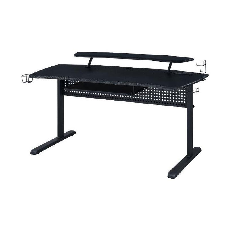 Acme Furniture Vildre 93132 Gaming Table - Black IMAGE 2