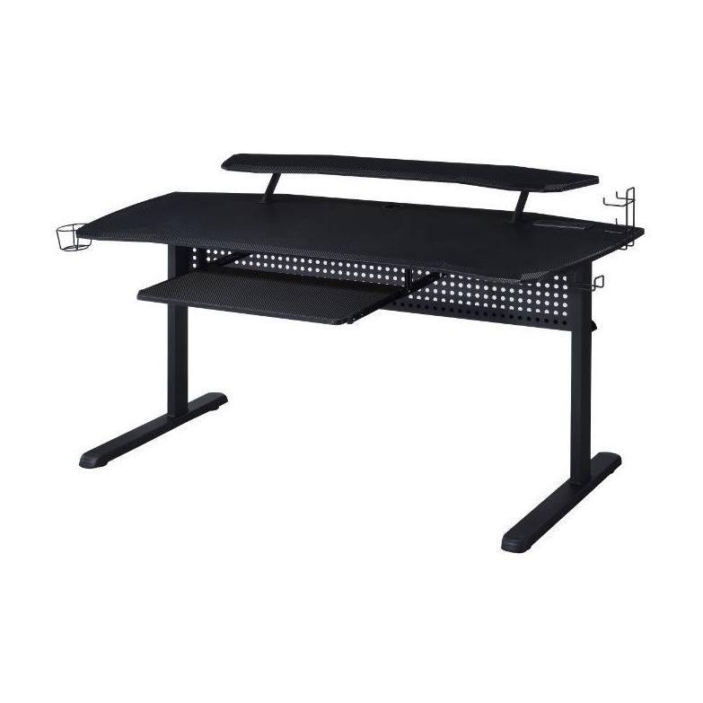 Acme Furniture Vildre 93132 Gaming Table - Black IMAGE 3