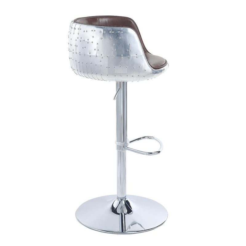 Acme Furniture Brancaster 96555 Adjustable Stool with Swivel IMAGE 4