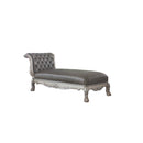 Acme Furniture Dresden Polyurethane Chaise 96275 IMAGE 1