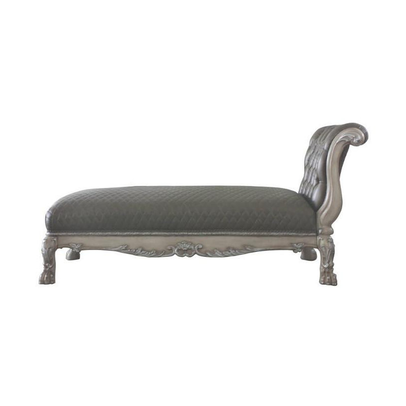 Acme Furniture Dresden Polyurethane Chaise 96275 IMAGE 2