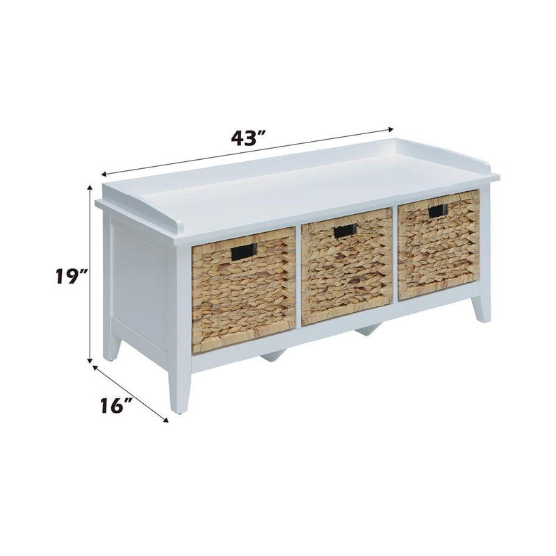 Acme Furniture Flavius 96759 Bench with Storage IMAGE 8
