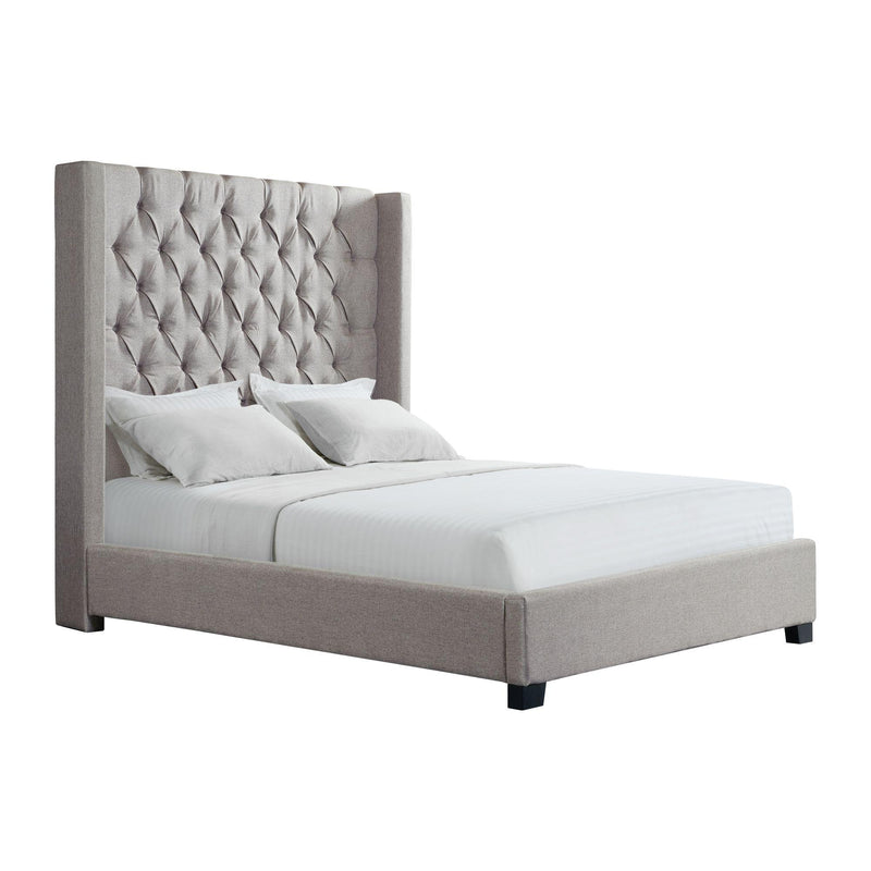 Elements International Morrow Queen Upholstered Platform Bed UMW092QB IMAGE 2