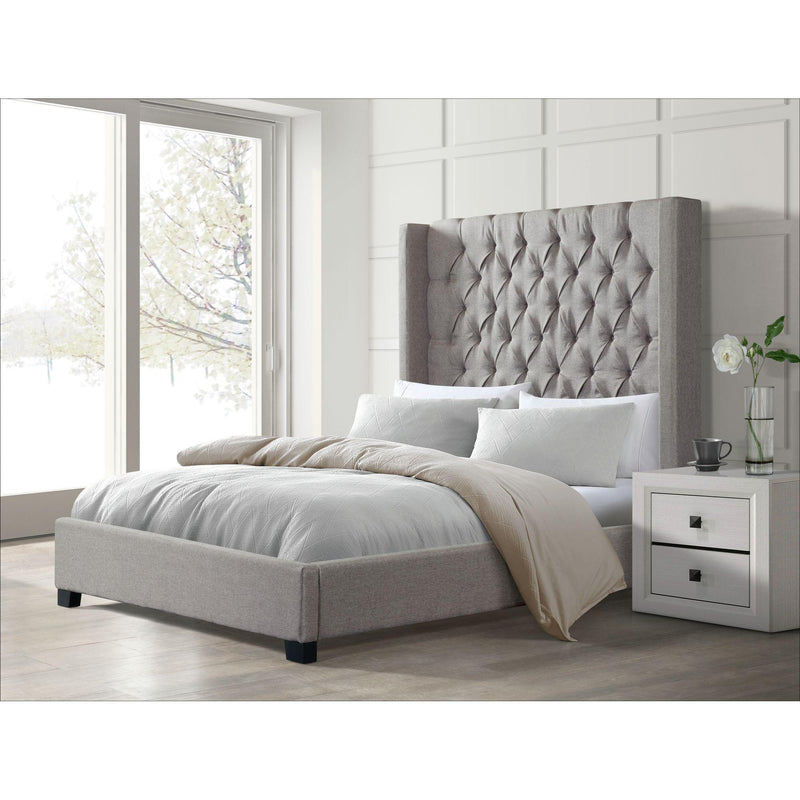 Elements International Morrow Queen Upholstered Platform Bed UMW092QB IMAGE 7