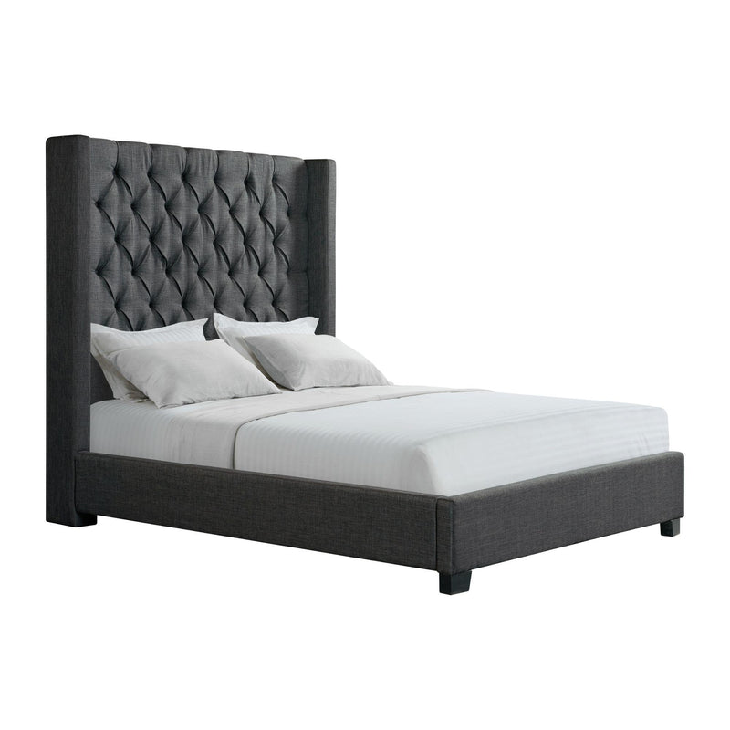 Elements International Morrow Queen Upholstered Platform Bed UMW090QB IMAGE 2