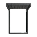  Elements International Morrow UMW090KB King Upholstered Bed - Charcoal IMAGE 3