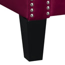  Elements International Tiffany UTF287100CA Accent Chair - Broadway Red IMAGE 8