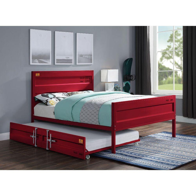 Acme Furniture Cargo 37912 Twin Trundle - Red IMAGE 2