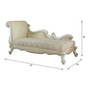 Acme Furniture Picardy 96910 Chaise Lounge with 2 Pillows IMAGE 7