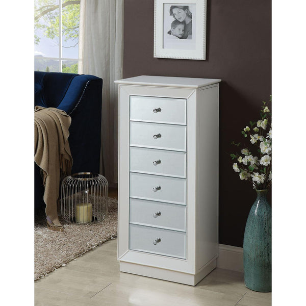 Acme Furniture Talor 97171 Jewelry Armoire - White IMAGE 1