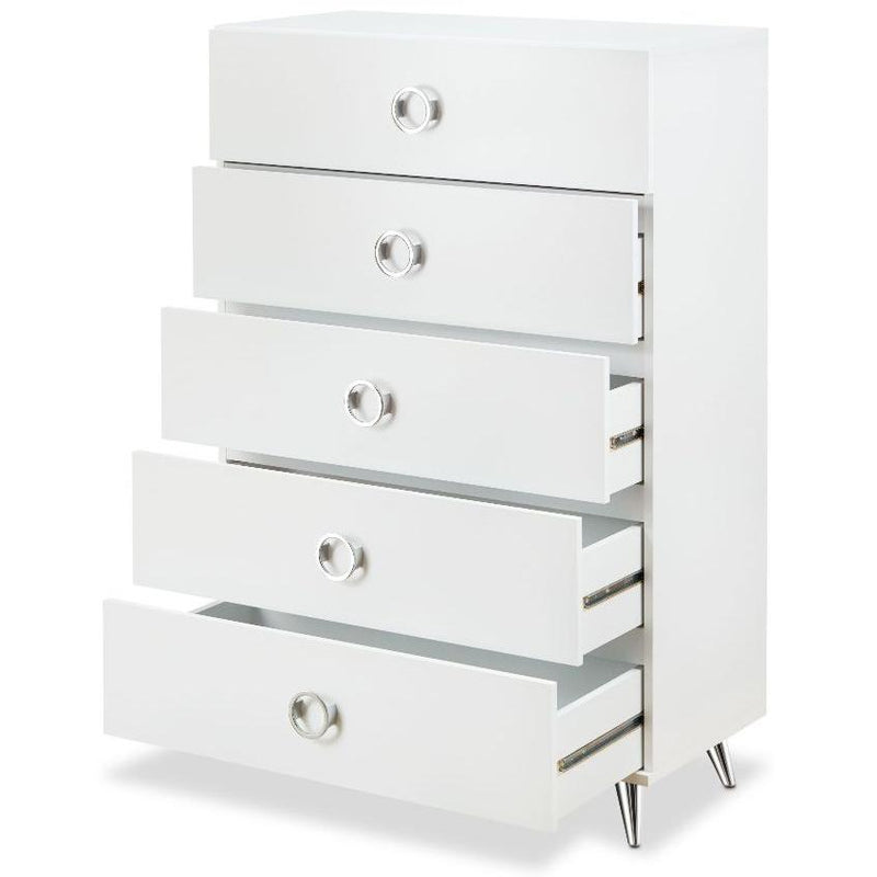 Acme Furniture Elms 97370 Chest - White IMAGE 3