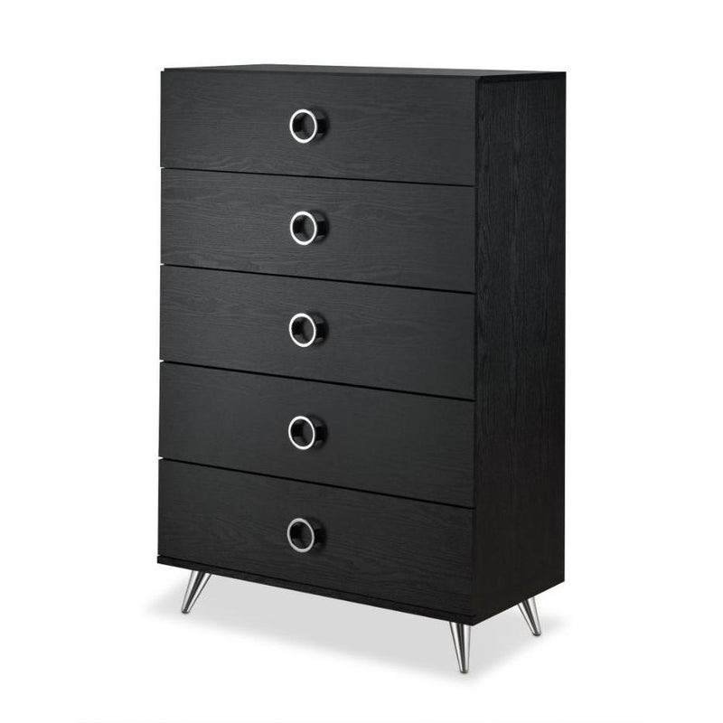 Acme Furniture Elms 97374 Chest - Black IMAGE 1