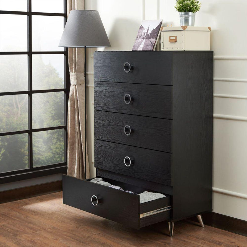 Acme Furniture Elms 97374 Chest - Black IMAGE 7