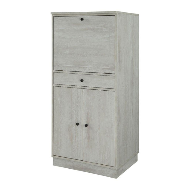 Acme Furniture Wiesta 97545 Wine Cabinet - White IMAGE 1