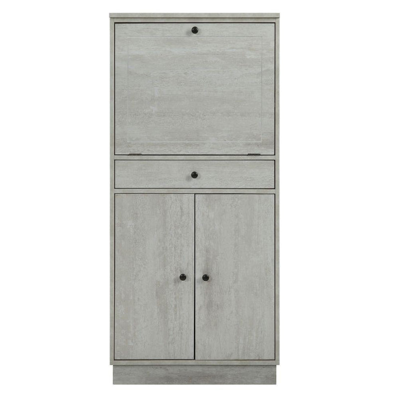 Acme Furniture Wiesta 97545 Wine Cabinet - White IMAGE 3